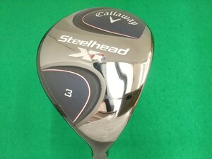 【05】【FW】【即決価格】【値下げ】キャロウェイ Steelhead XR(2017)/3W(15度)/Speeder EVOLUTION for XR/フレックス SR/メンズ 右