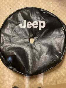 JEEP ジープラングラー ラングラーアンリミテッド タイヤカバー　サハラ　ルビコン　ほぼ新品です。