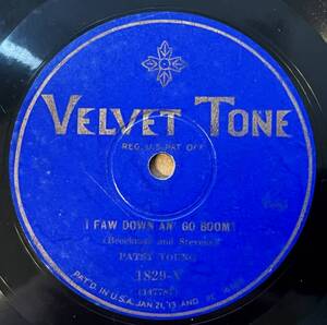 ANNETTE HANSHAW VELVET TONE I Faw Down An’ Go Boom!/ Don’t Be Like That