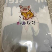 メロンブックス 漫画祭り 2023 夏 春の嵐とモンスター A4クリアファイル　匿名配送　送料込　特典　購入特典　非売品_画像2