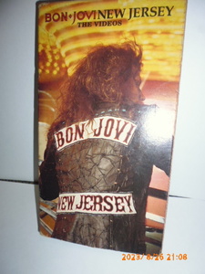 ボンジョビ　Bon Jovi ニュージャージー　New Jersey VHS ビデオ　中古品　USED 　1989年
