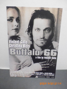 ビンセント　ギャロ　Vincent Gallo バファッロー６６　Buffalo 66 １９９８年　白黒ポストカード
