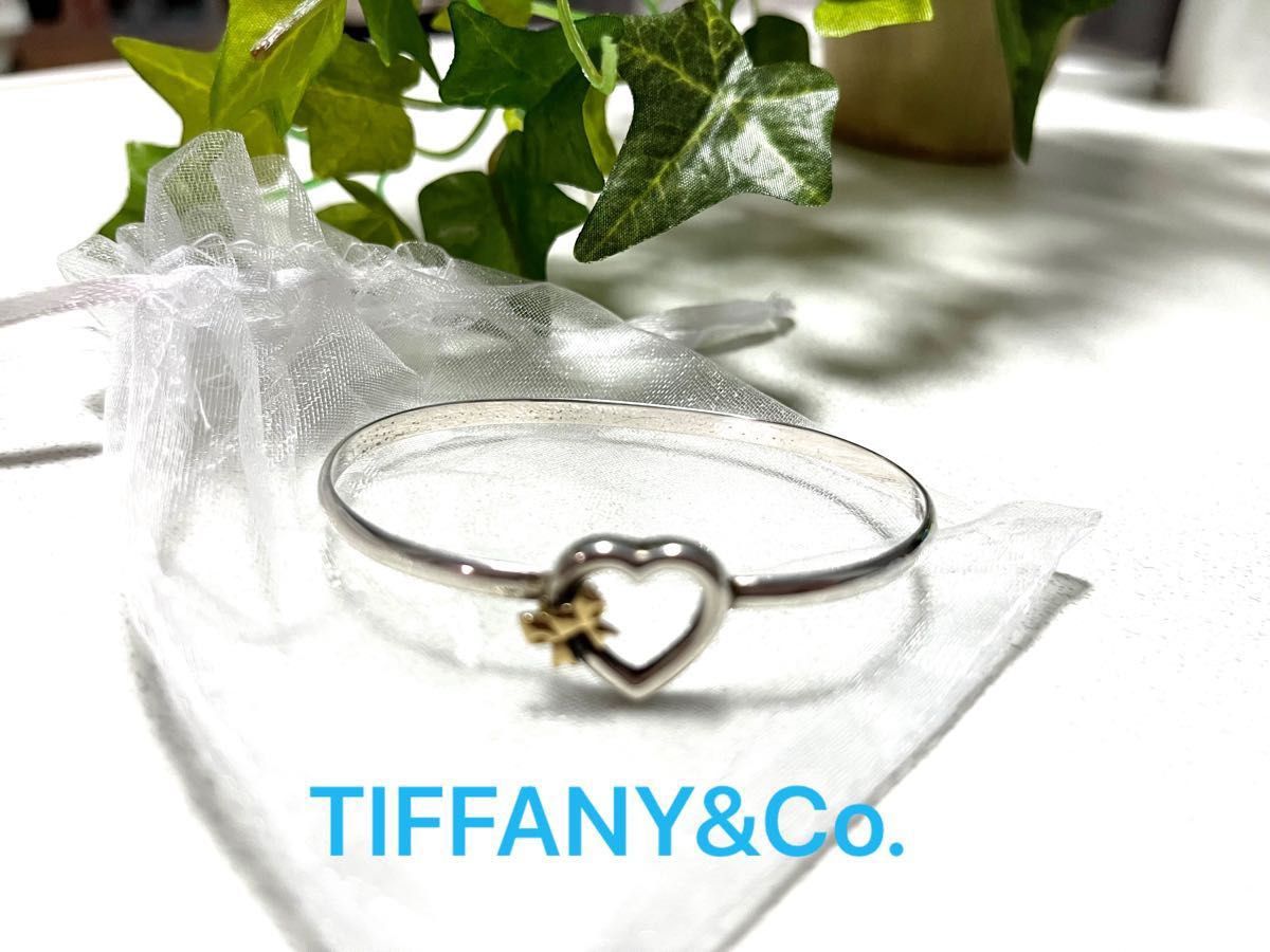 極希少 美品 Tiffany&Co ティファニー スタッズ シルバー カフ メンズ