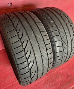 BRIDGESTONE T'S-02 265/35/18、97W 8分山　中古夏タイヤ2本セット