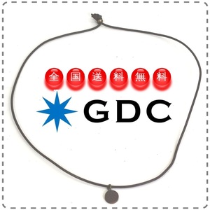 GDC ジーディーシー ロータスウッドネックレス ブラウン 茶 ペンダント アクセサリー ロゴ メンズ レディース 送料無料