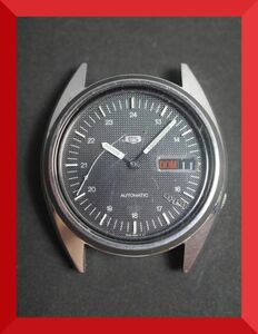 セイコー SEIKO ファイブ 5 自動巻き 3針 デイデイト 7S26-3040 男性用 メンズ 腕時計 V807 ジャンク 稼働品