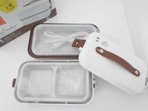 ●未使用 レッドスパイス 弁当箱型ライスクッカー RS-E1493 弁当箱炊飯器 1合炊き 0.5合 ハンディ炊飯器_画像6