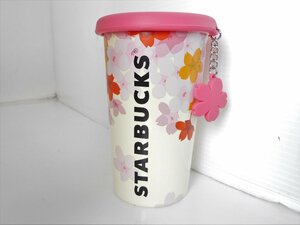 〇Starbucks スターバックス さくら 2019 シリコンリッドステンレスカップ 355ml チャーム スタバ タンブラ サクラ 桜