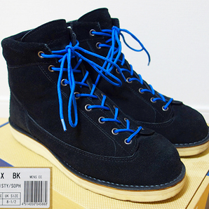 ◆ 美中古 SOPHNET. × DANNER SIDE ZIP MOUNTAIN BOOTS 9 27cm Black ◆ ソフネット ダナー サイドジップ マウンテンブーツ ブラック 黒の画像1