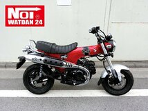 ダックス125　DAX125（JB04）　NOI WATDAN24（ノイ ワットダ24）　ローダウン 段付きタックロールシート　ブラック/ブラックステッチ_画像5