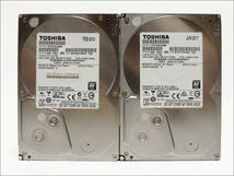 TOSHIBA 3.5インチHDD DT01ACA200 2TB SATA 2台セット【B】#11463_画像1