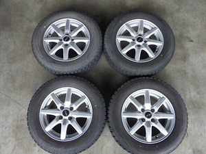 2210-276　SIBILLA　アルミホイール＆スタッドレスタイヤ　175/70R14　2018年　4本セット