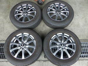 229-116　MANARAY SPORT　アルミホイール＆ラジアルタイヤ　175/65R14　2021年　4本セット　個人宅発送不可商品