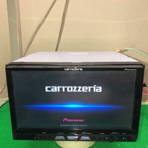 保証付きカロッツェリア サイバーナビ AVIC-ZH09csTV確認済 地図データ2011年 フルセグ Bluetooth 　　CD-DVD