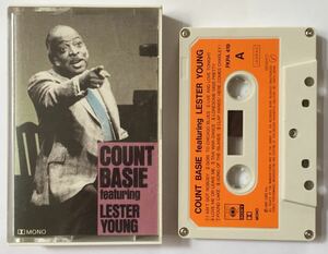  count * Bay si-Count Basie featuring Lester Young cassette domestic record THE GREAT JAZZ COLLECTION CBS Sony 