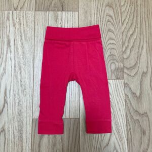 60/70サイズ 3-6ヶ月 赤 パンツ