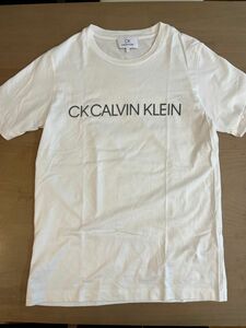 Tシャツ 半袖 白 ロゴ ck カルバンクライン CalvinKlein S