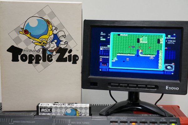 ゆっくりゲーム雑談】MSX トップルジップ Topple Zip ネット購入