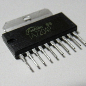 TA7204P パワーアンプIC ソニーラジカセ CF-1980V や CF-6600 やCF-6500Ⅱに使用されています。の画像3