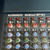 ALLEN&HEATH アレン　ヒース WZ3 16:2 アナログミキサー　簡易動作確認済み　ハードケース付き！_画像2