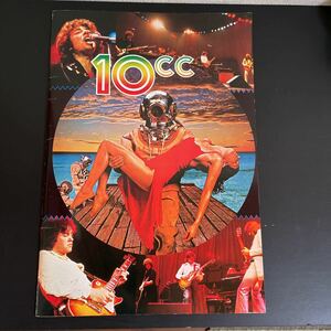 10cc - Deceptive Bends パンフレット　A1-0920-NI-9