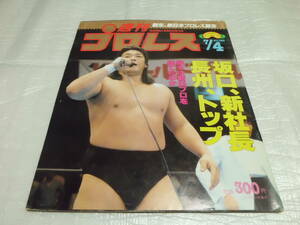 週刊プロレス 1989 7/4 NO.325