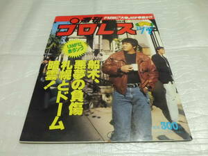 週刊プロレス 1989 11/7 NO.345