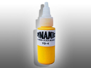 【刺青・タトゥー】【DYNAMIC】インク(30ml)カナリーイエロー