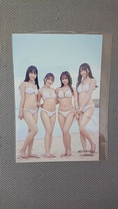 GIRLS-PEDIA 2023 SUMMER NMB48 和田海佑・龍本弥生・水田詩織・黒田楓和 TSUTAYA EBISUBASHI 限定特典 ポストカード