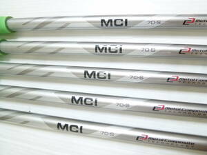 高級カスタム!!! ◆◆ ブリヂストン TOUR B X-CBP FORGED MCI 70-S ツアーB ◆◆ 6#-Pw 5本セット