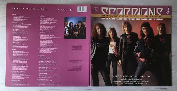 SCORPIONS HARRICANE ROCK UK盤