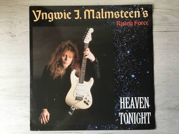 YNGWIE J. MALMSTEEN'S RISING FORCE HEAVEN TONIGHT UK盤