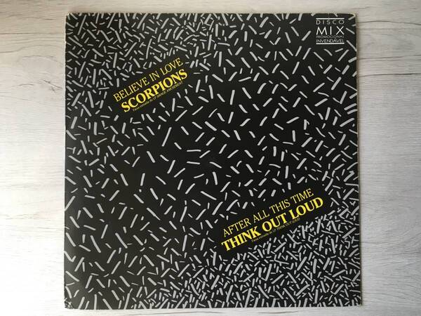 SCORPIONS BELEIVE IN LOVE ブラジル盤 PROMO THINK OUT LOUD AFTER ALL THIS TIME