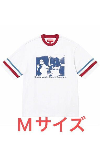 Supreme Glazed Athletic S/S Top "White"