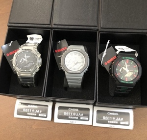 3色 G-SHOCK GA2100 GA2110 日本 正規 グレー ラスタ スケルトン クリア CASIOAK GA-2110ET-8 GA-2100SKE-7 GA-2100TH-1 CASIO カシオーク