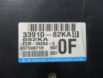 3796 DBA-MH23S ワゴンR エンジンコンピューター K6A 33910-82KA0 E6T90871H 平成21年7月 動作確認テスト済_画像3