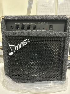 Donner 25W ベースギターアンプ DBA-2 エレクトリック練習ベースコンボAMPブレーク