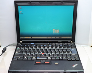 Lenovo ThinkPad X200 7457-4PJ/12.1インチTFT/Core2 Duo P8400 (2.26GHz)/3GBメモリ/HDD160GB/無線LAN/Windows7 Professional #0907