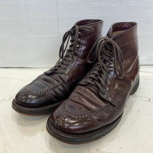 【ALDEN オールデン】4540H Tanker Boot タンカーブーツ 9.5 ブラウン レザー コードバン 2309oki