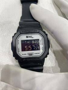 【CASIO カシオ 】×MHL. DW-5600VT G-SHOCK ジーショック メンズ 腕時計 クォーツ腕時計 アナログ ラバー 2309oki