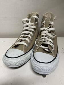 【CONVERSE コンバース 】1CL128 ALL STAR オールスター ハイカットスニーカー 25cm ベージュ 2309oki