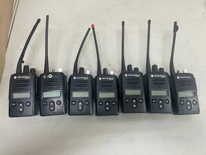 N361/ 7 pcs. set Motorola GDB3500 MOTOROLA simple transceiver 