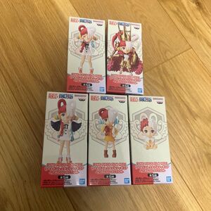 ONE PIECE ワールドコレクタブルフィギュア-UTA COLLECTION - 5種