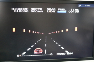 MSX コナミ ハイパーラリー レトロゲーム カートリッジ ROMソフト　