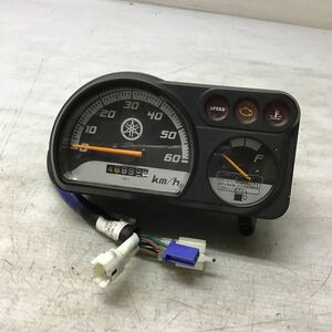 D64-32 ヤマハ ギア GEAR UA08J スピードメーター 48995km 動作確認済み 純正部品