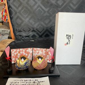 Art hand Auction 雛人形 お雛様 手作り ハンドメイド うり 作家, ハンドクラフト, 手工芸, 木工, ペイント, トールペイント