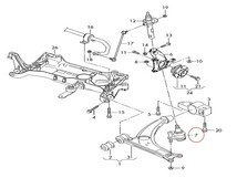 VW ビートル イオス ゴルフ5 ゴルフ6 ゴルフプラス フロント ロアアーム ボールジョイント 右側 1K0407366C 1K0407366E 1K0407366B_画像2