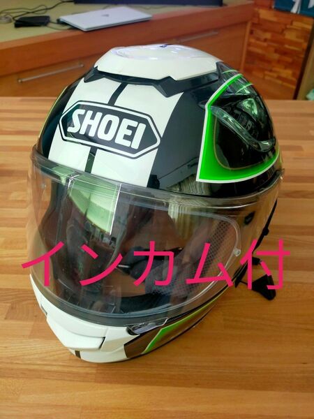 SHOEI　バイク　ヘルメット　GT-Air B-Com one　サンバイザー 59センチ