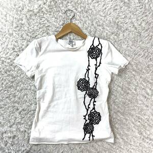 アルマーニコレッツォーニ 半袖Tシャツ ホワイト レディース 40 YA4180