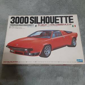  распроданный [ Crown модель ] 1/24 Lamborghini u морской бобр 3000 Silhouette нераспечатанный рейсинг переводная картинка ввод широкие шины в это время коробка motor laiz